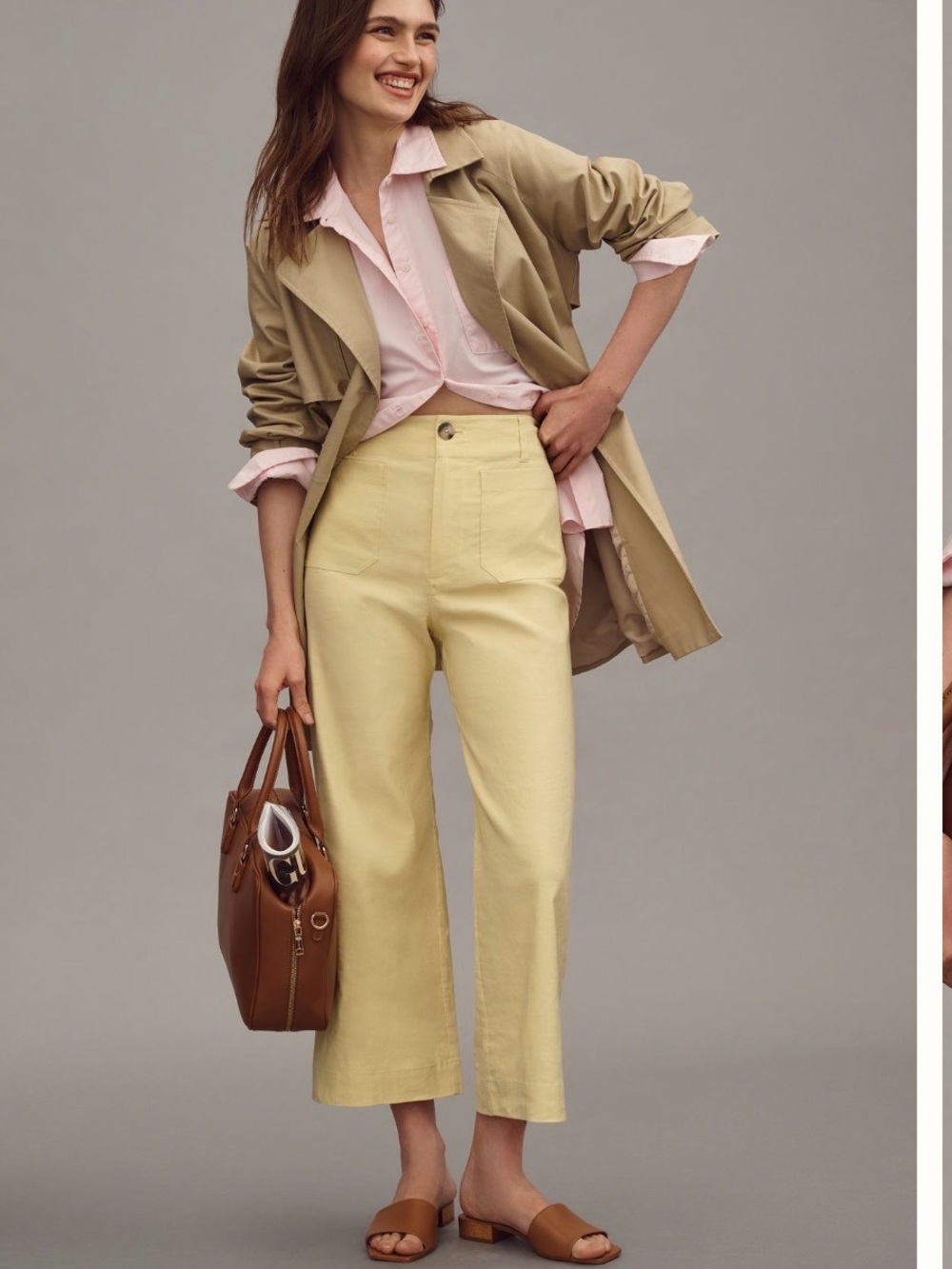 Anthropologie The Colette
Cropped Wide-Leg Pants Linen
Edition magic pants